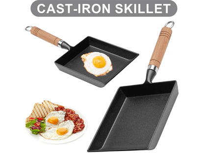 Cast Iron Frying Pan Square