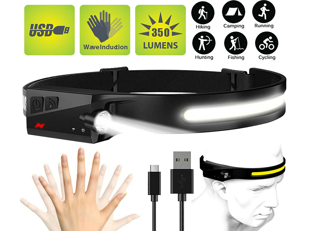 LED Head Torch Headlight Headlamp