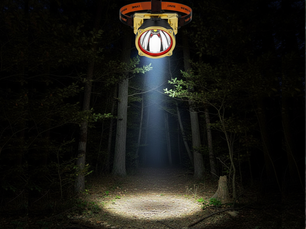 Rechargeable Head Torch Headlamp