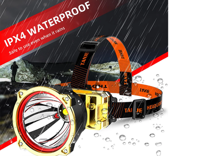 Rechargeable Head Torch Headlamp