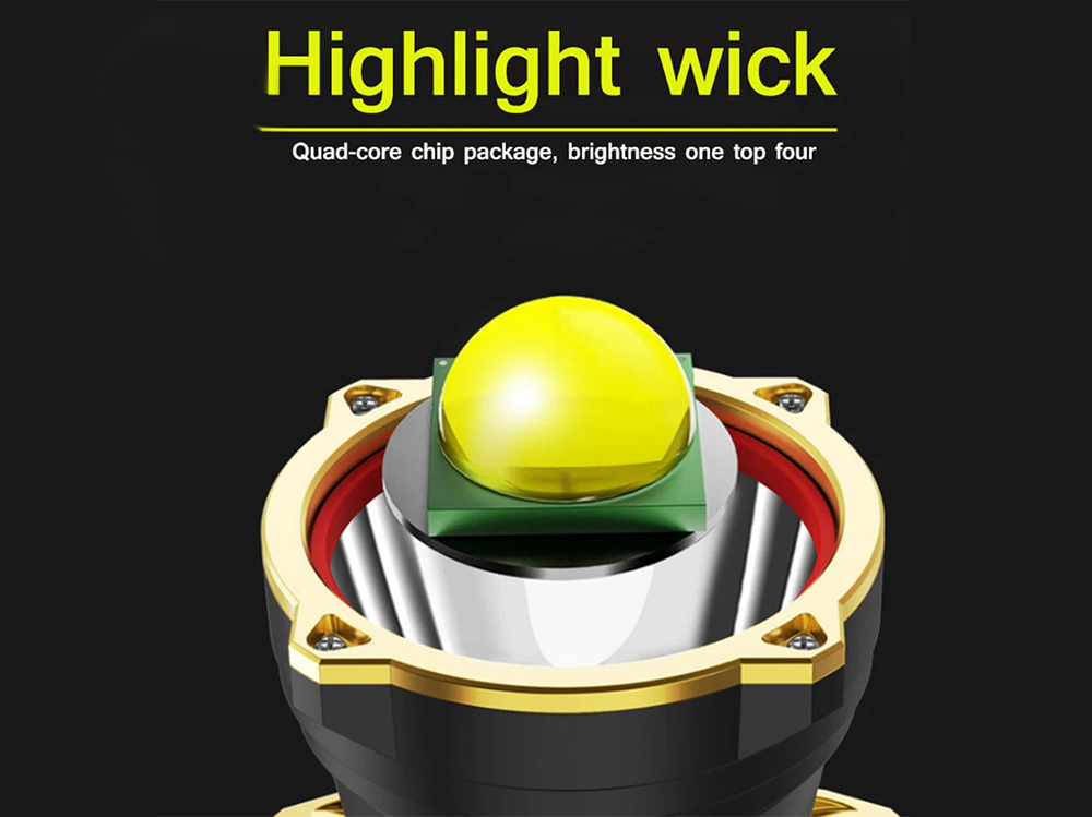 Rechargeable Head Torch Headlamp