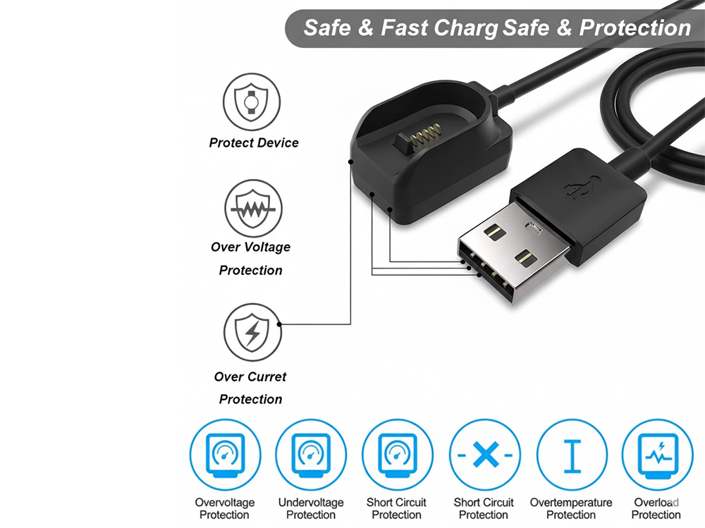 Charger Cable for Plantronics Voyager Legend