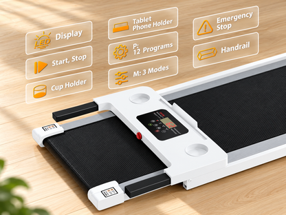 Walking Treadmill Exercise Flat Treadmill