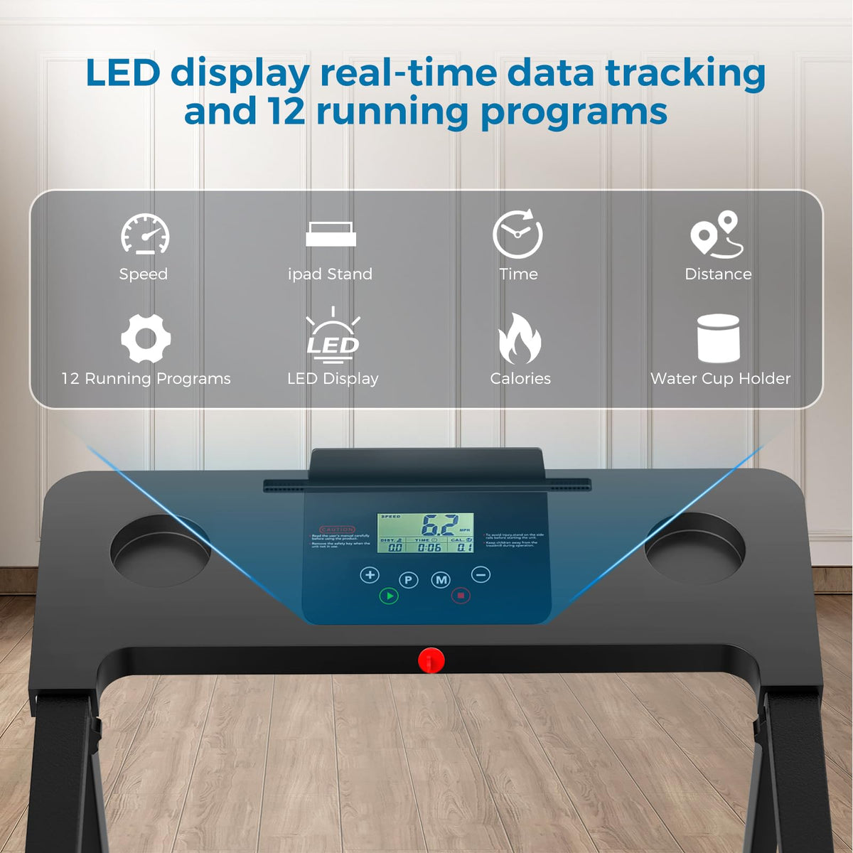 Walking Treadmill Exercise Flat Treadmill
