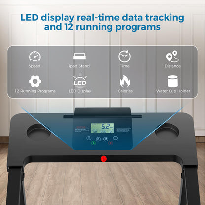 Walking Treadmill Exercise Flat Treadmill