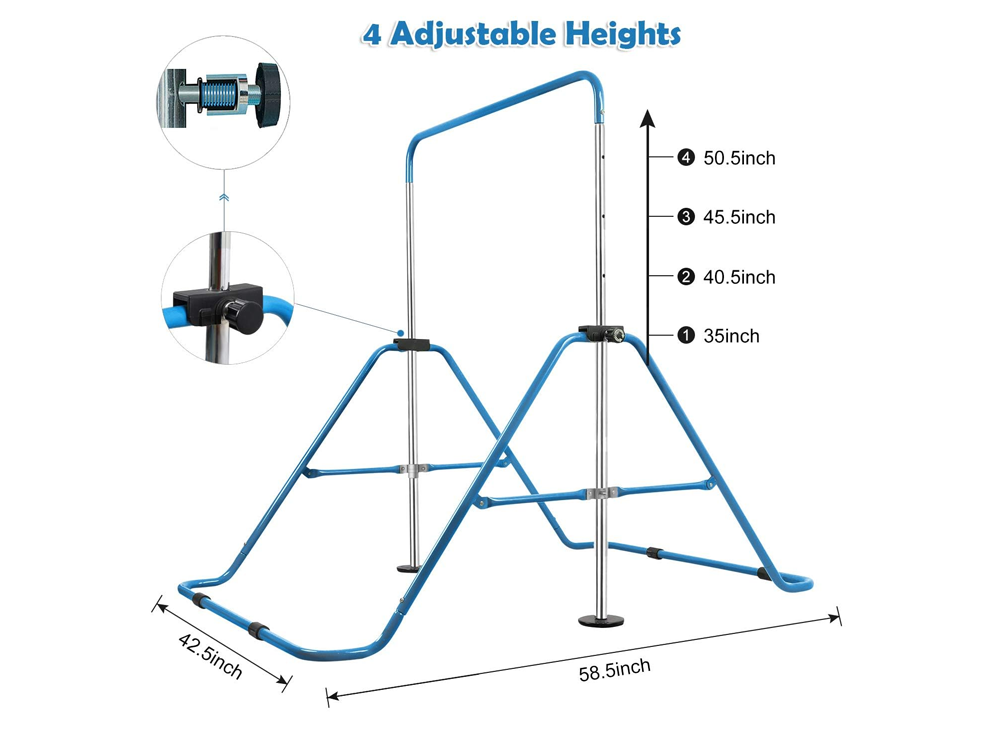Gymnastic Training Bar Horizontal High Bar For Gymnastic Training