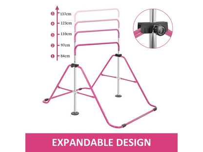 Kids Gymnastic Bar Horizontal High Bar For Home Gym Training