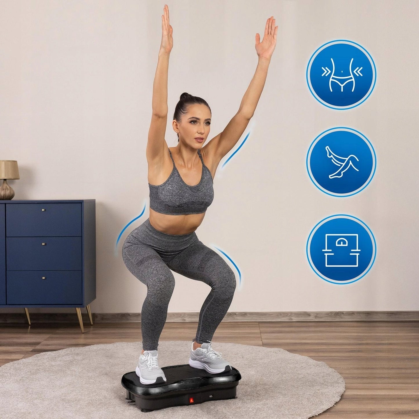 Vibration Plate Lymphatic Drainage Machine for Weight Loss