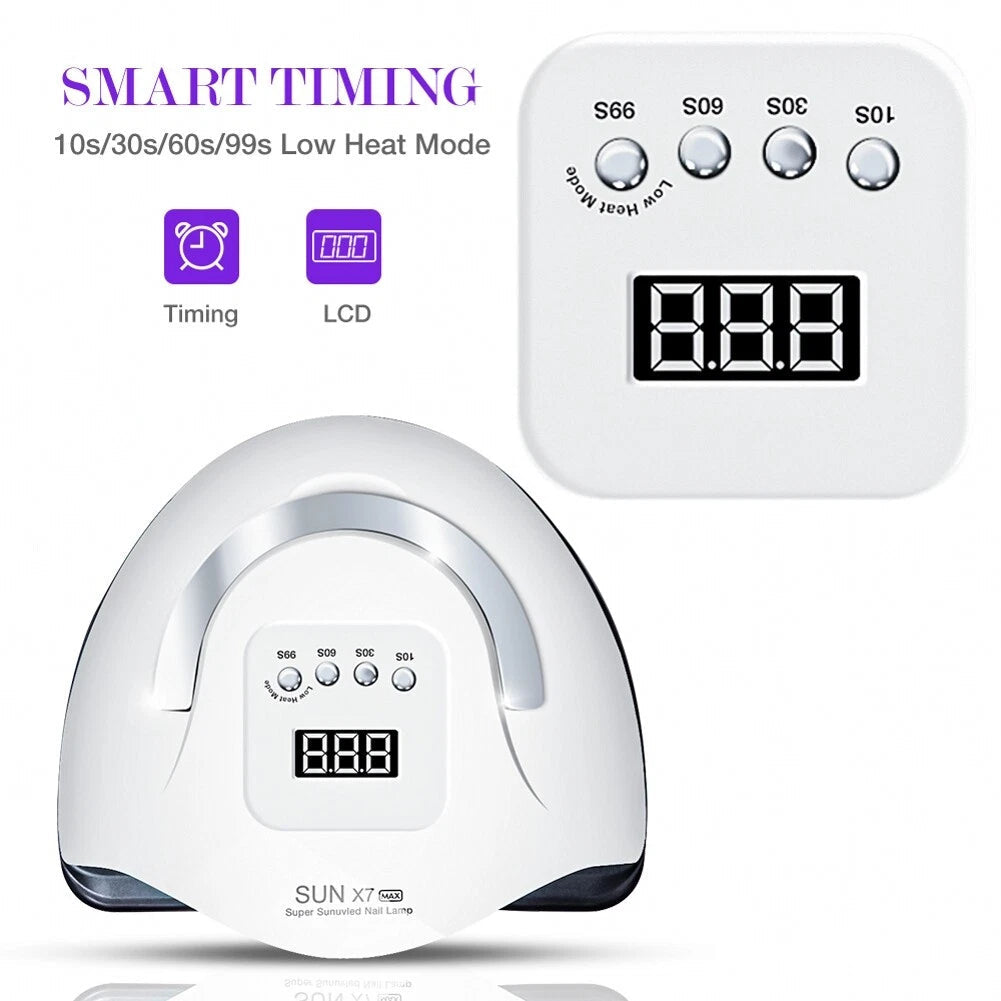 120W LED Light UV Nail Dryer Fast Drying GEL Nail Dryer