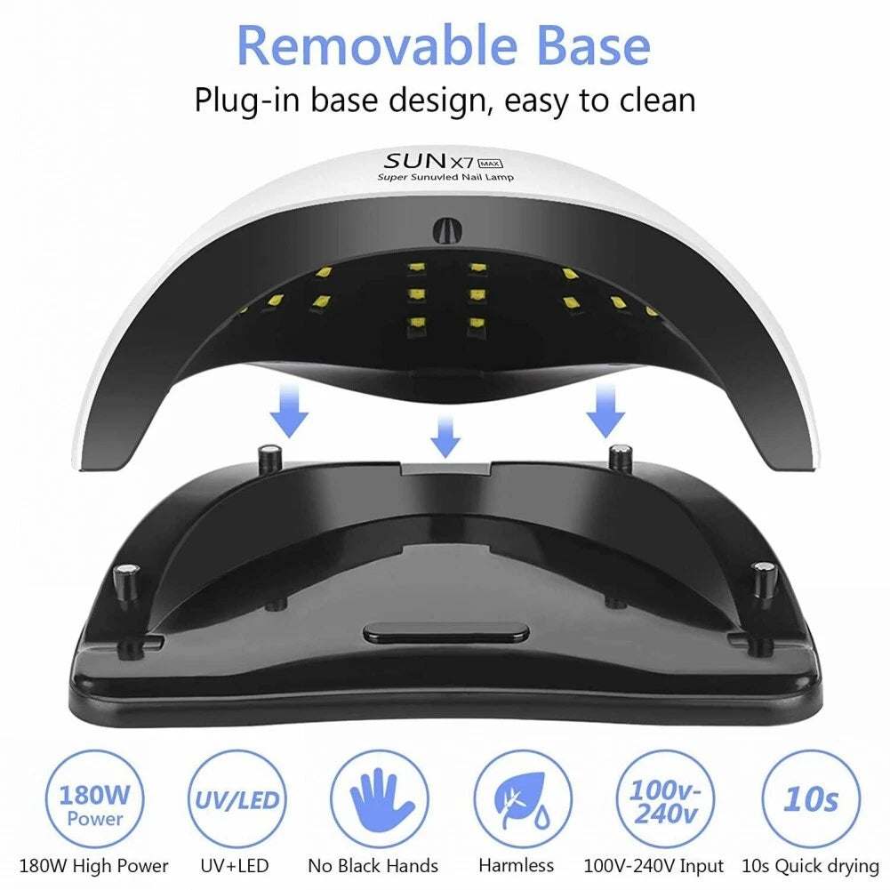 120W LED Light UV Nail Dryer Fast Drying GEL Nail Dryer