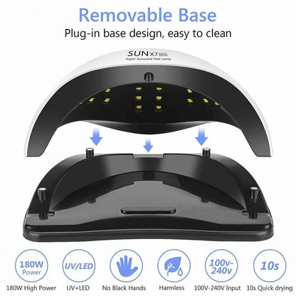 120W LED Light UV Nail Dryer Fast Drying GEL Nail Dryer