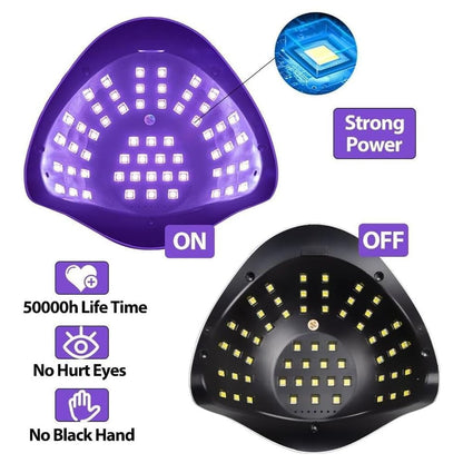 120W LED Light UV Nail Dryer Fast Drying GEL Nail Dryer