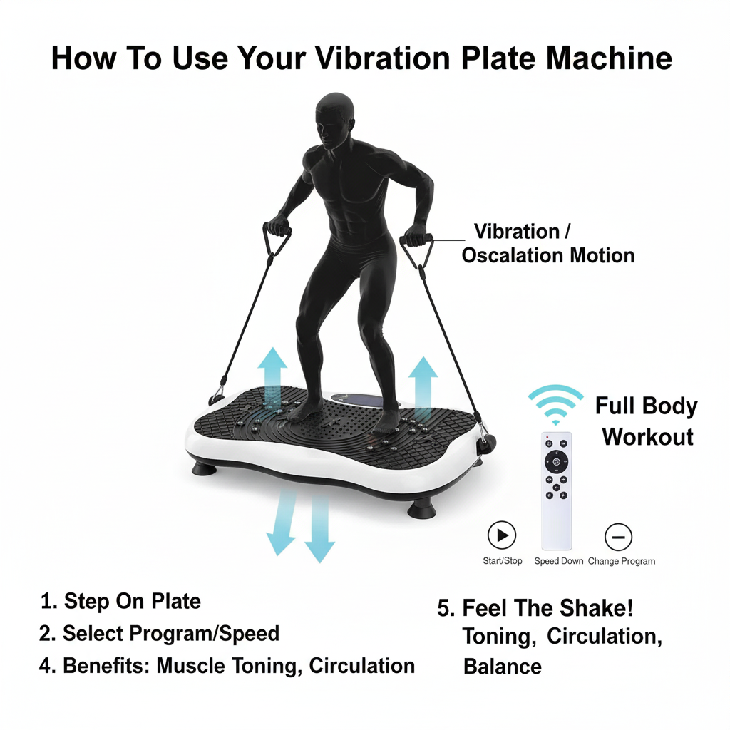 Vibration Plate Lymphatic Drainage Machine for Weight Loss