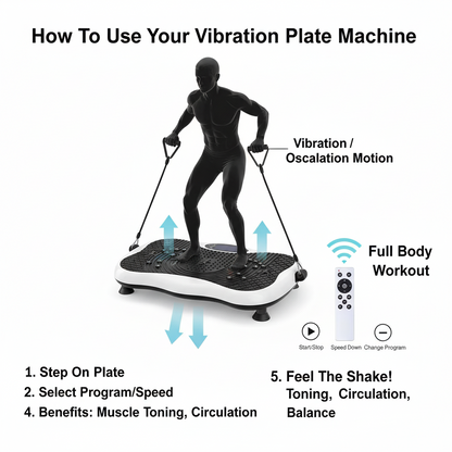 Vibration Plate Lymphatic Drainage Machine for Weight Loss