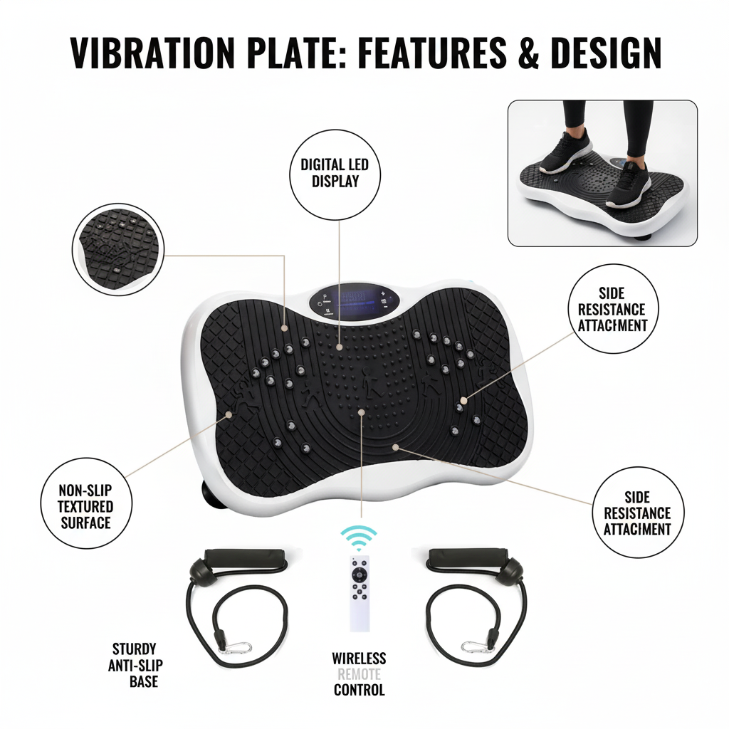 Vibration Plate Lymphatic Drainage Machine for Weight Loss