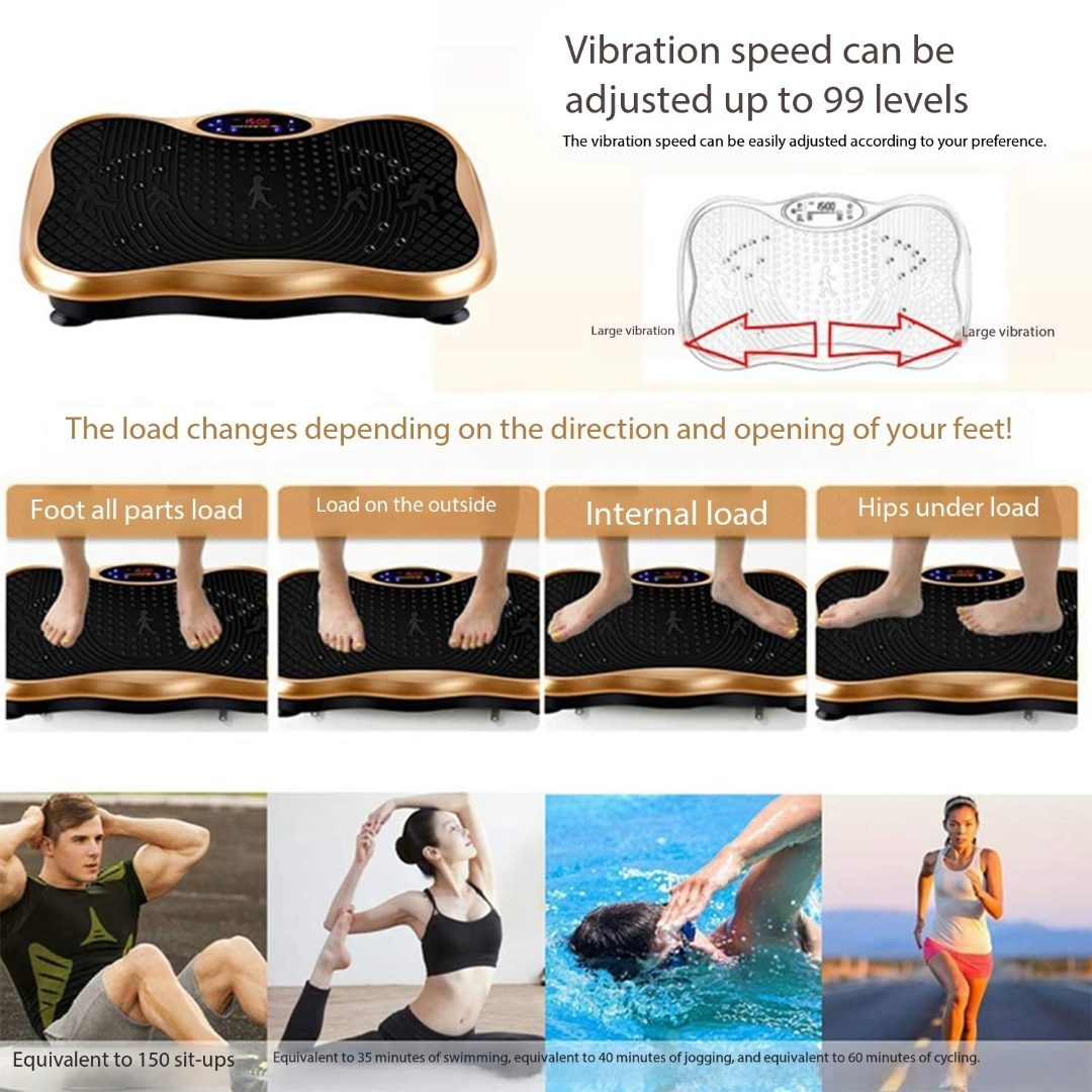 Vibration Plate Lymphatic Drainage Machine for Weight Loss