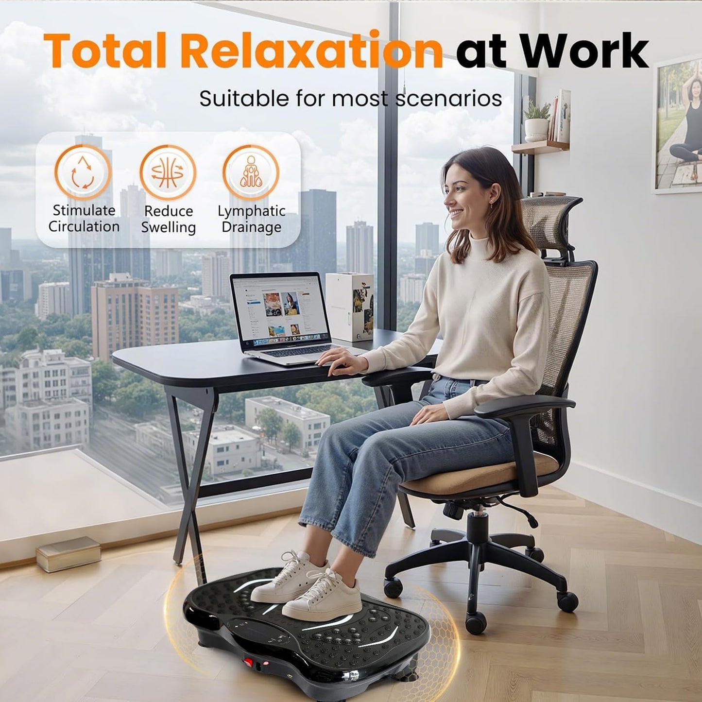 Vibration Plate Lymphatic Drainage Machine for Weight Loss