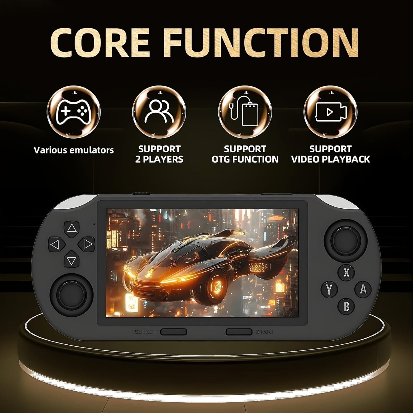 Portable Handheld Gaming Console