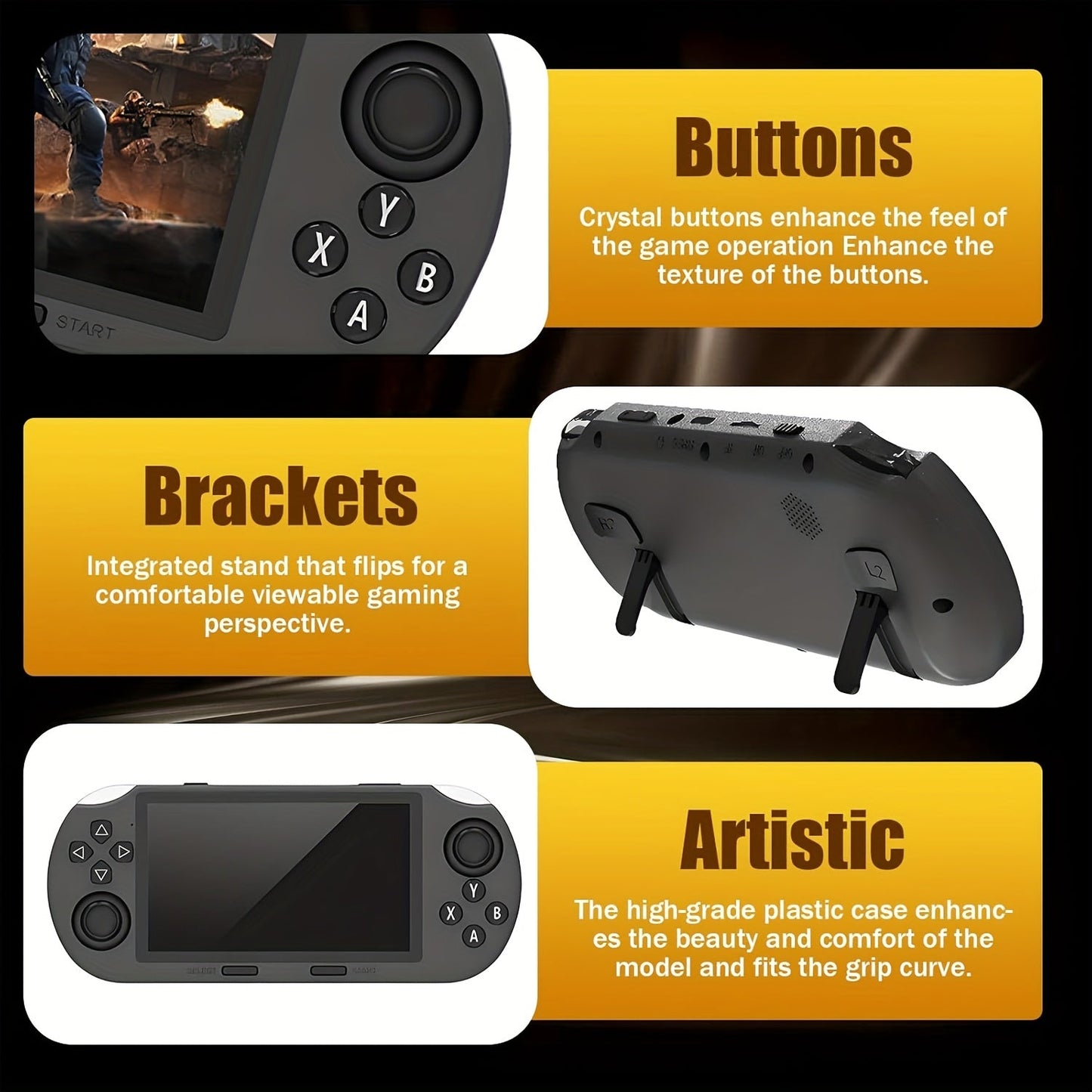 Portable Handheld Gaming Console