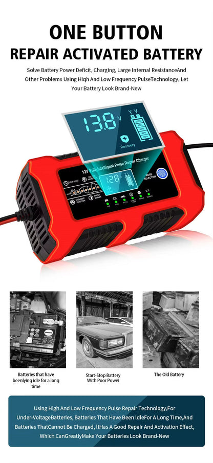 Car Battery Charger 12V 6A