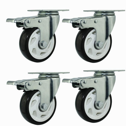 Castor Trolley Wheel with Brake