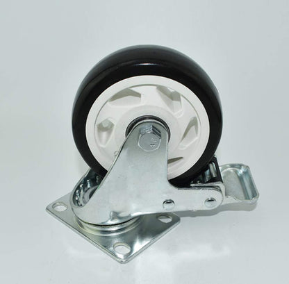 Castor Trolley Wheel with Brake