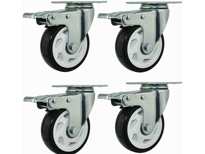 Castor Trolley Wheel with Brake
