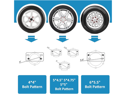Trailer Wheel Bracket Spare Tire Carrier