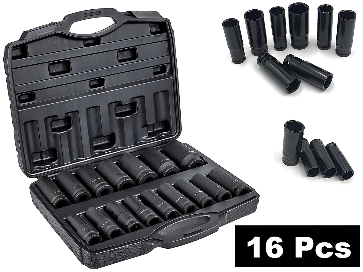 Impact Socket Set 16 Pcs