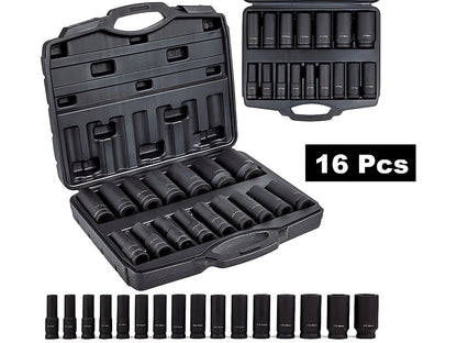Impact Socket Set 16 Pcs