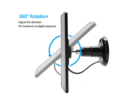 Universal Solar Panel for CCTV Security Camera