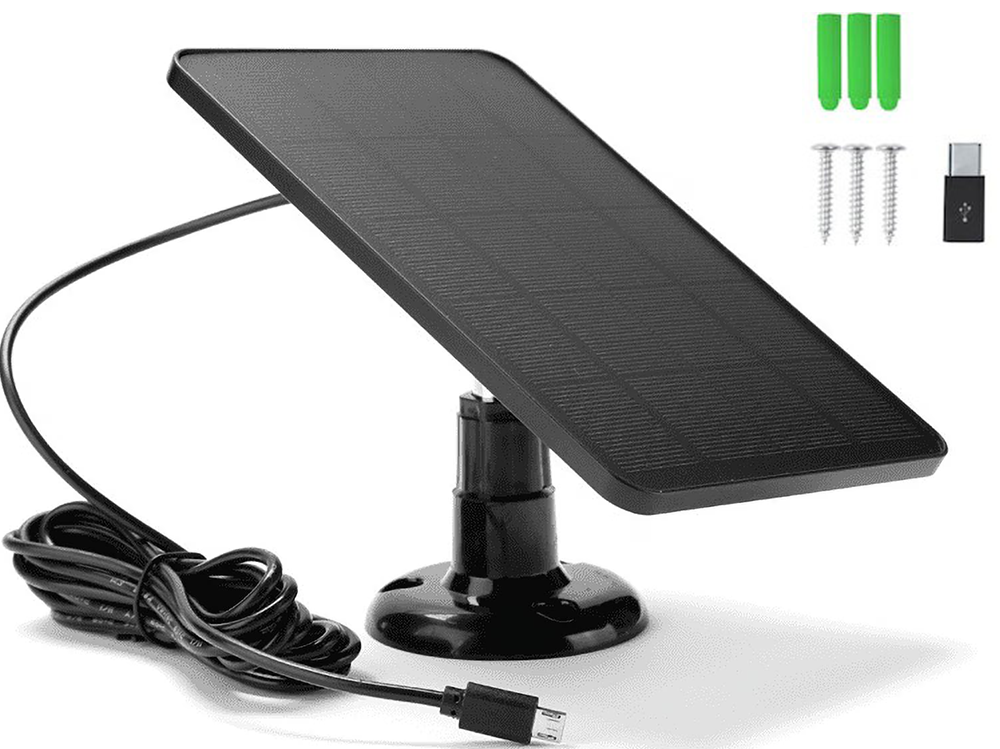Universal Solar Panel for CCTV Security Camera