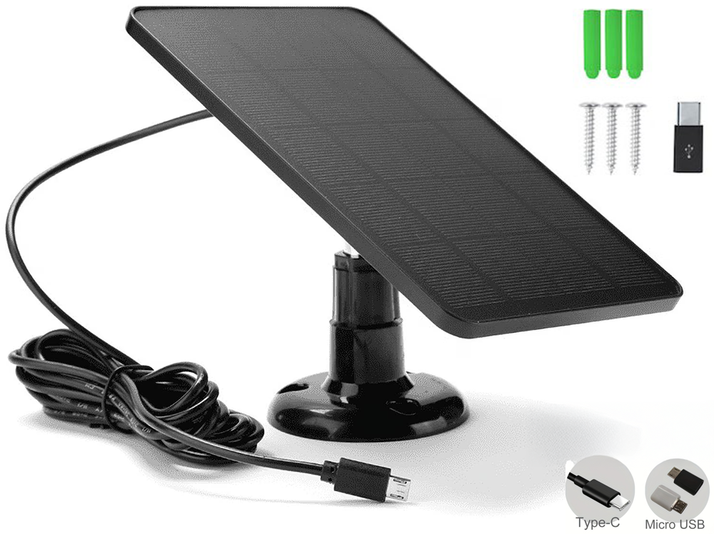 Universal Solar Panel for CCTV Security Camera