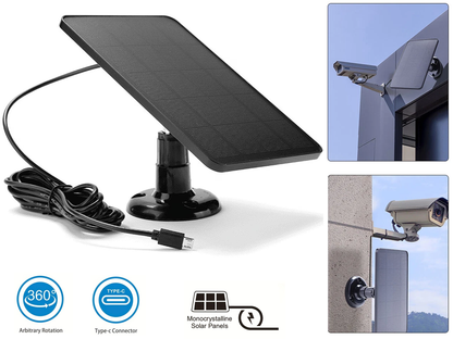 Universal Solar Panel for CCTV Security Camera
