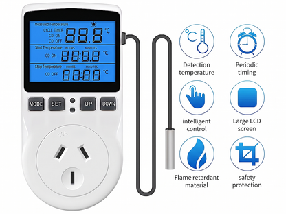Digital Temperature Controller Thermostat Timer