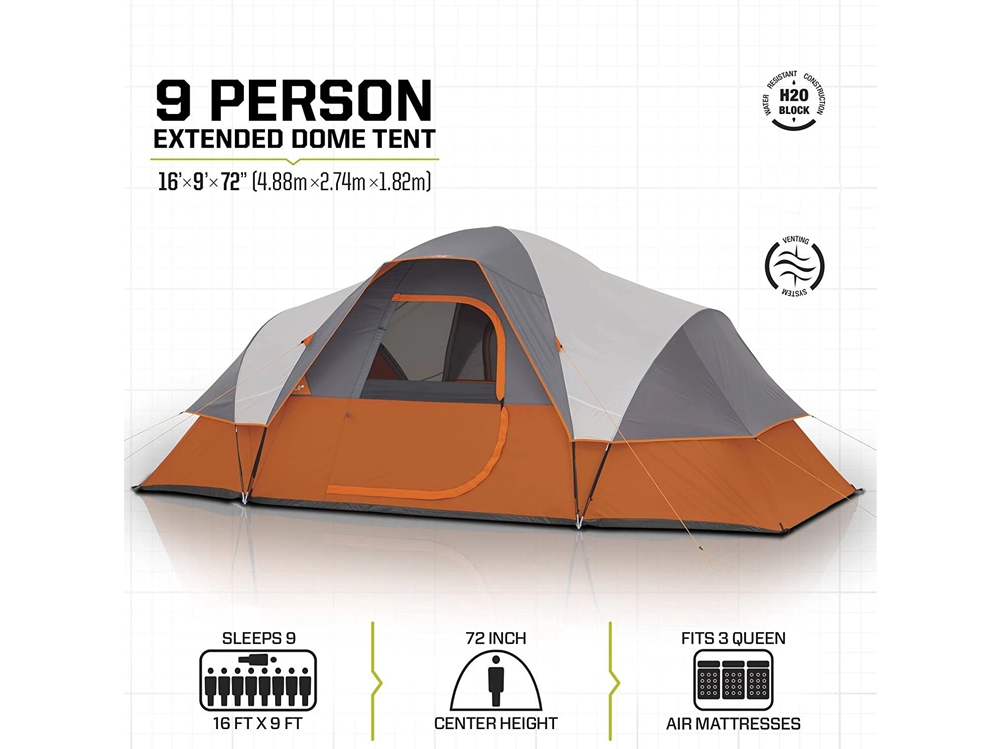 Waterproof Camping tent, Family Tent