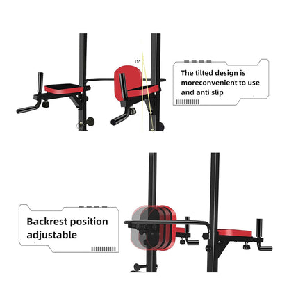 Power Tower Dip Station Pull Up Bar for Home Gym