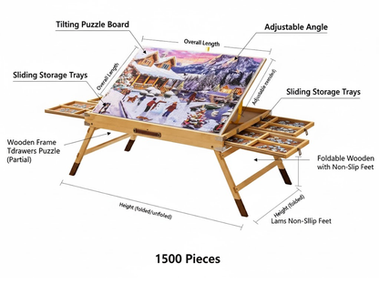 Jigsaw Puzzle Board 1500 pcs