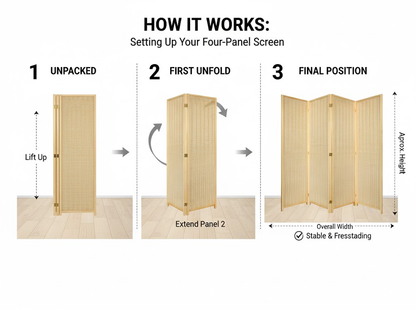 Room Divider Folding Screen