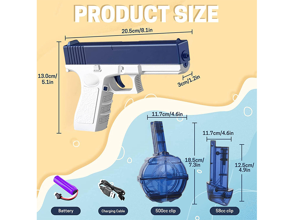 Electric Water Toy Automatic Blaster