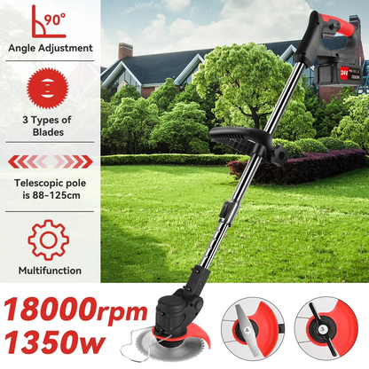 Weed Eater and Grass Trimmer Lawn Mower