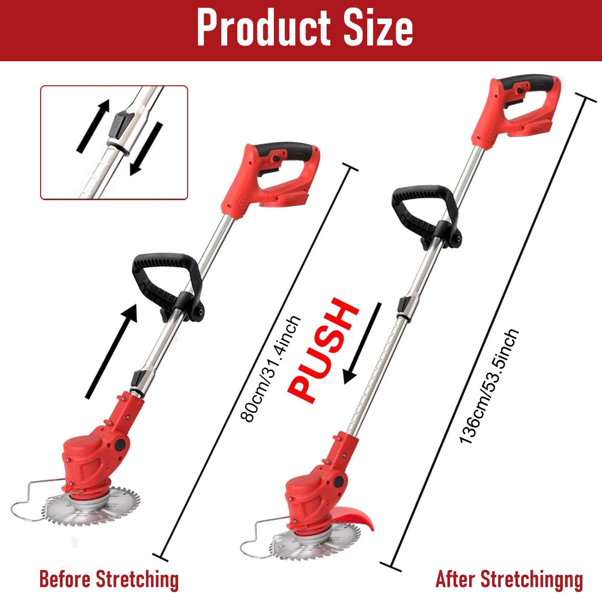 Weed Eater and Grass Trimmer Lawn Mower