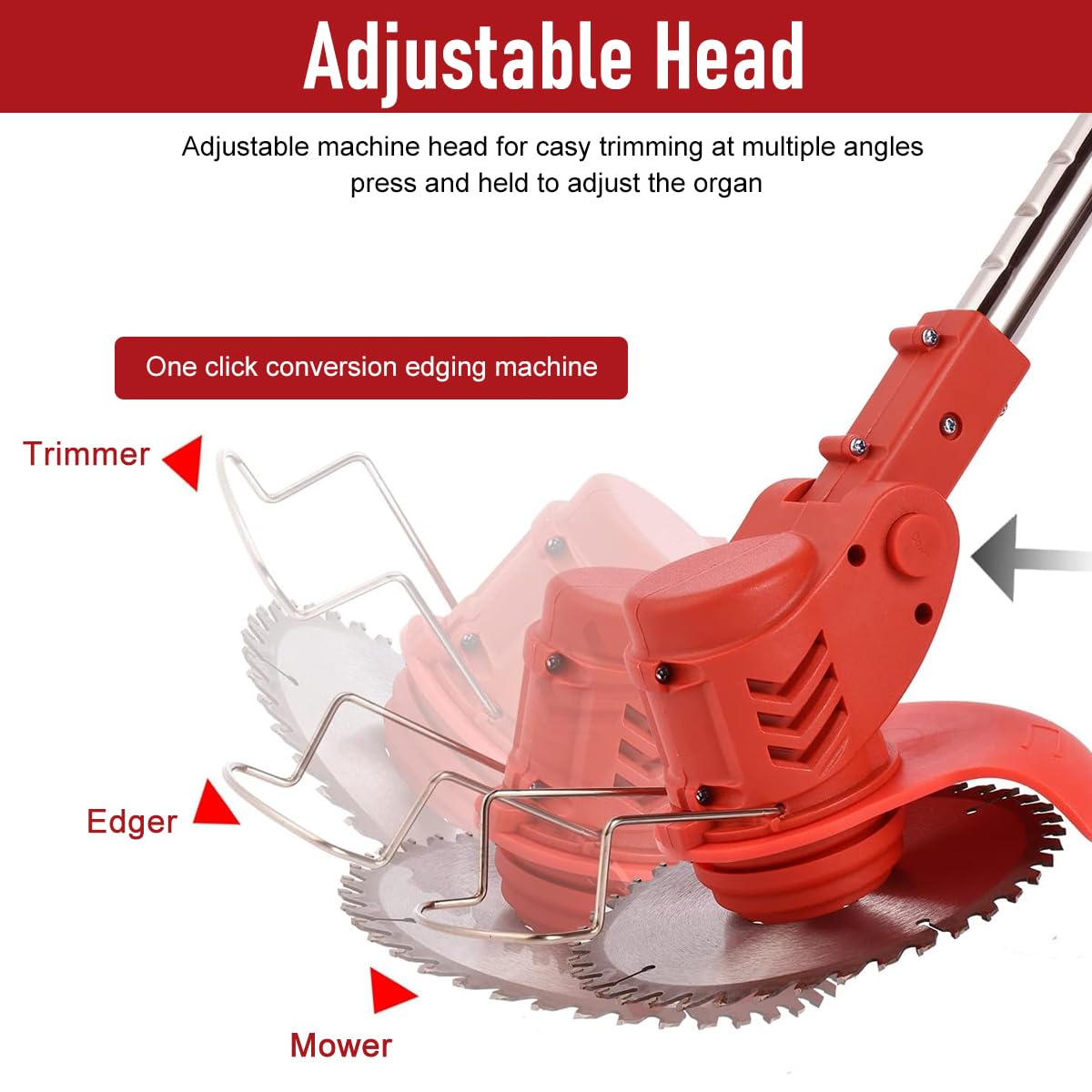 Weed Eater and Grass Trimmer Lawn Mower