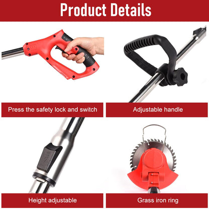 Weed Eater and Grass Trimmer Lawn Mower