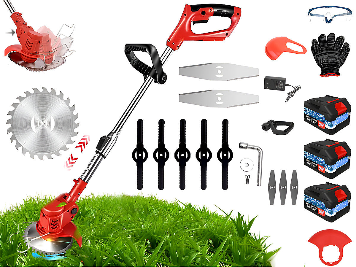 Weed Eater and Grass Trimmer Lawn Mower