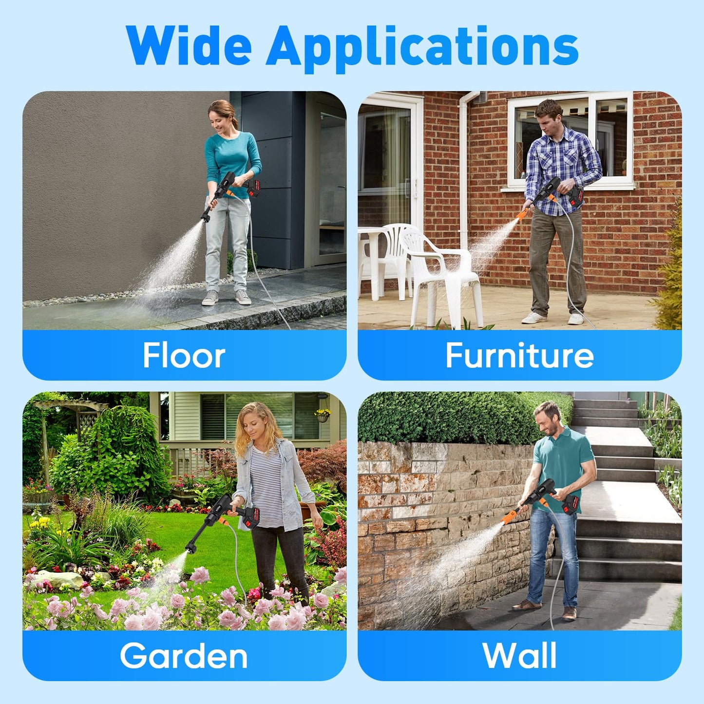 Rechargeable High Pressure Washer Toy