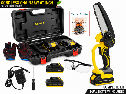 Mini Chain saw Cordless Power Chain Saws 6"