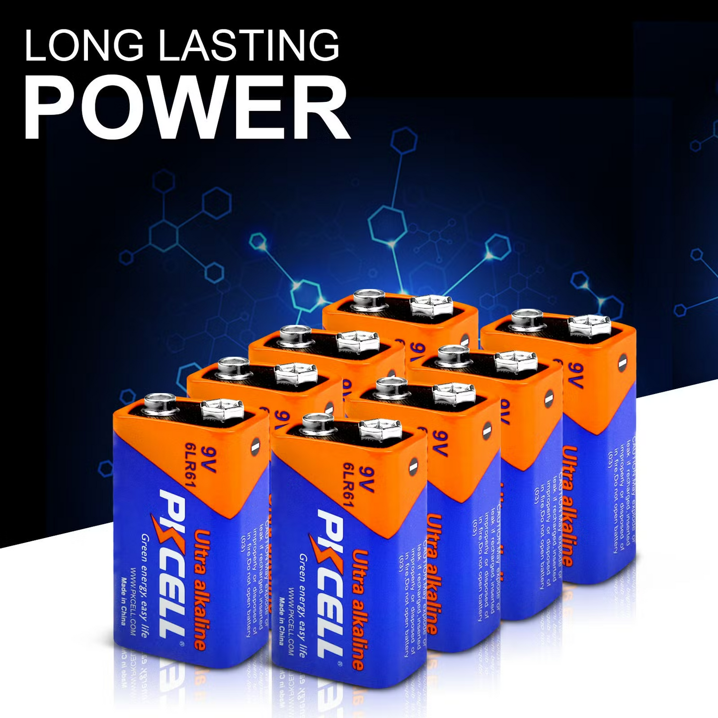 9V Battery Alkaline Battery