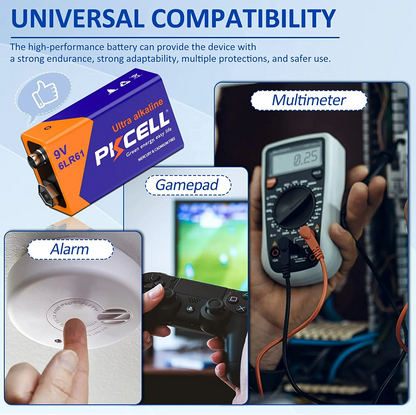 9V Battery Alkaline Battery