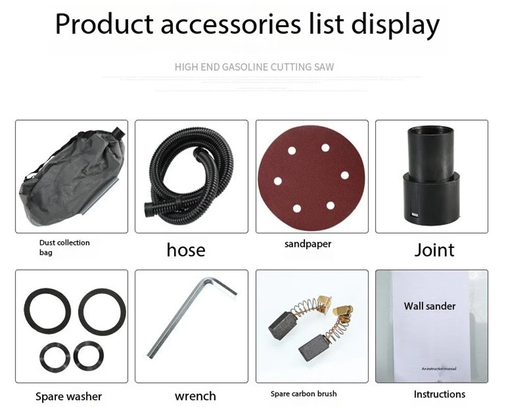 Electric Dry wall Sander 800W 10 Sandpaper